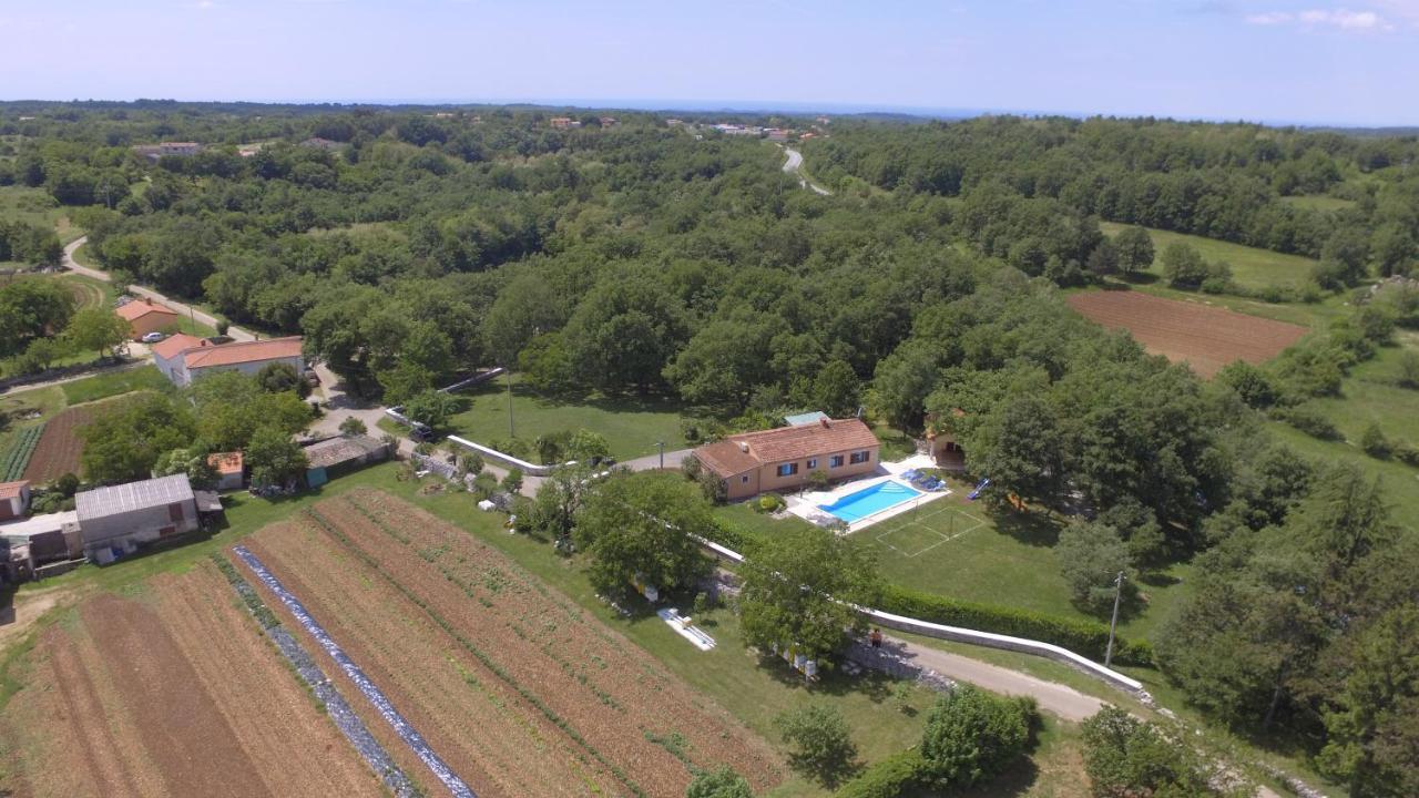 Villa Fragola - Holiday House With Large Garden Tinjan Экстерьер фото